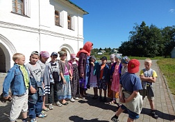 Юные паломники посетили святые места Поморья