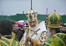 Северяне молились вместе с Патриархом Московским и всея Руси Кириллом