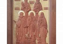 Резная икона для Сийского монастыря