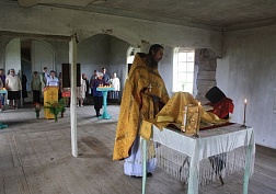 Божественная литургия в Рато-Наволоке